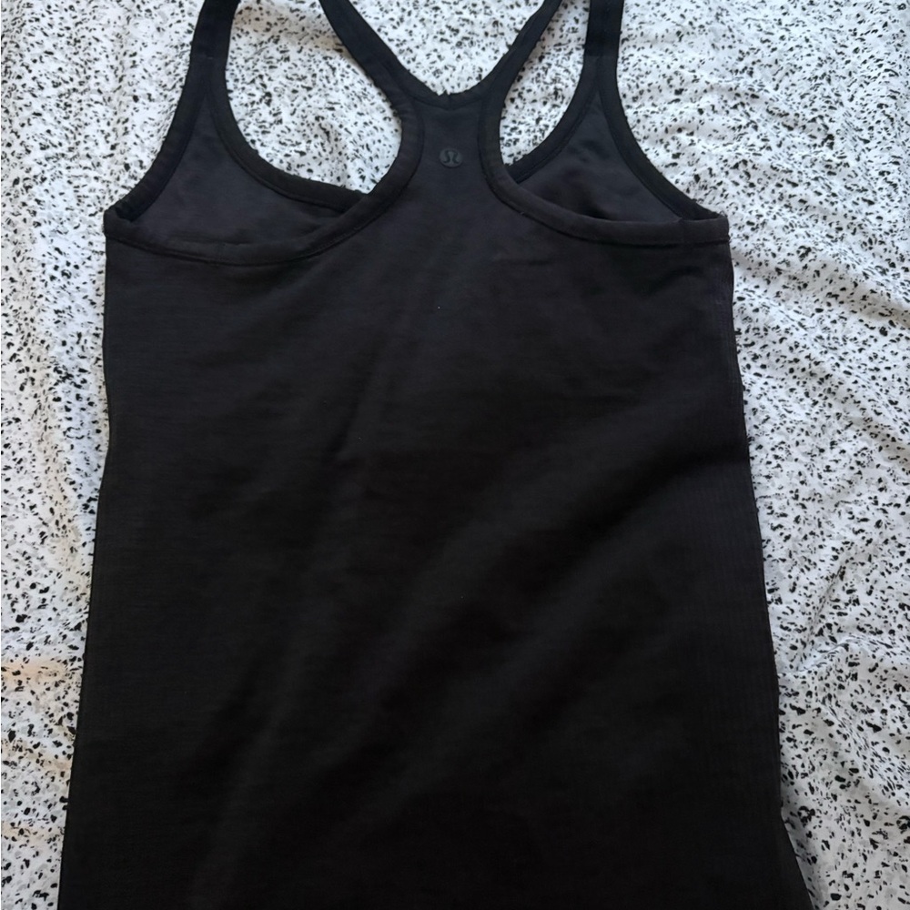 lululemon athletica Black Tank Top